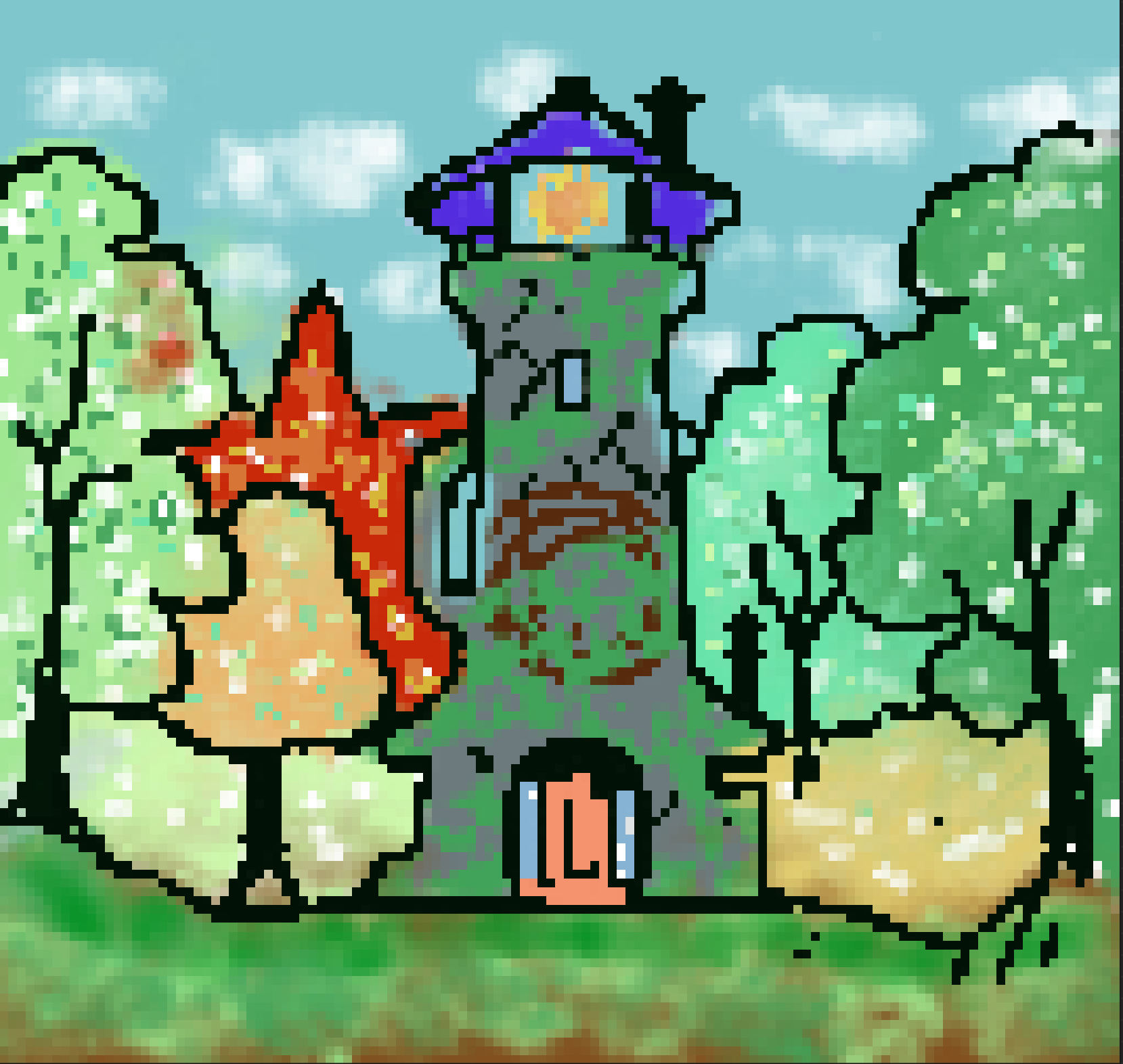 美术练习 1 (法师塔)